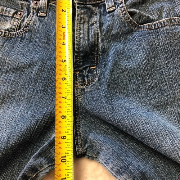 Ikeda 700 Series Denim High Rise Straight Leg Medium Wash Jeans Size 28 - Picture 10 of 12